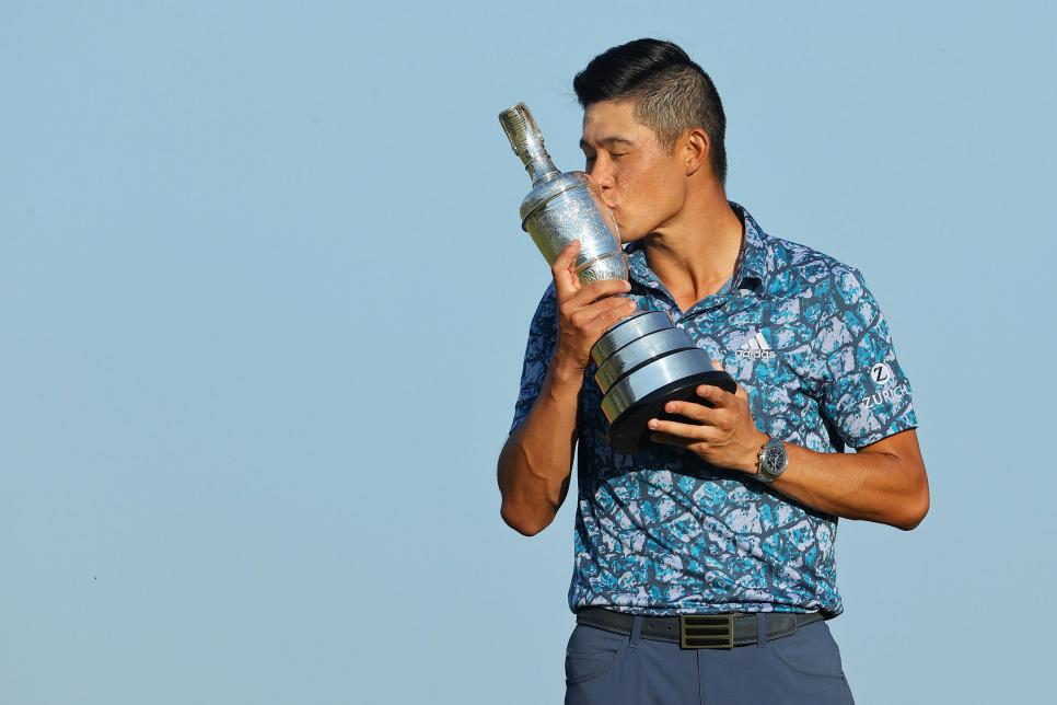 Collin Morikawa Claret Jug Golf Digest Middle East