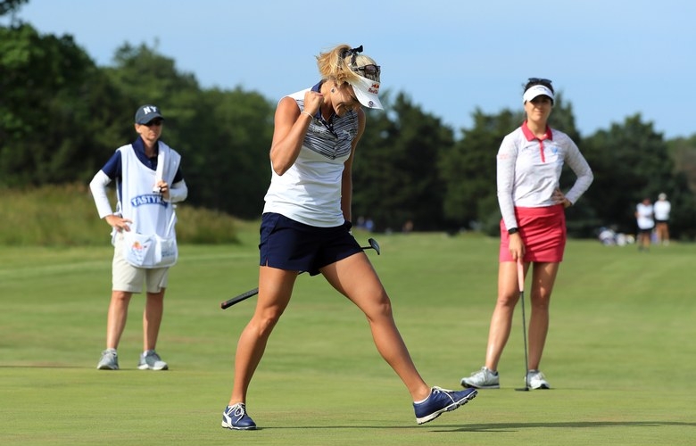 Lexi Thompson Eagles Last Hole Wins Shoprite Lpga Classic