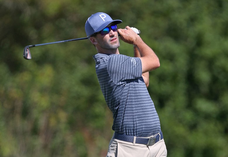 Watch Web.com Tour pro Chris Baker painfully miss three birdie tries for a 59