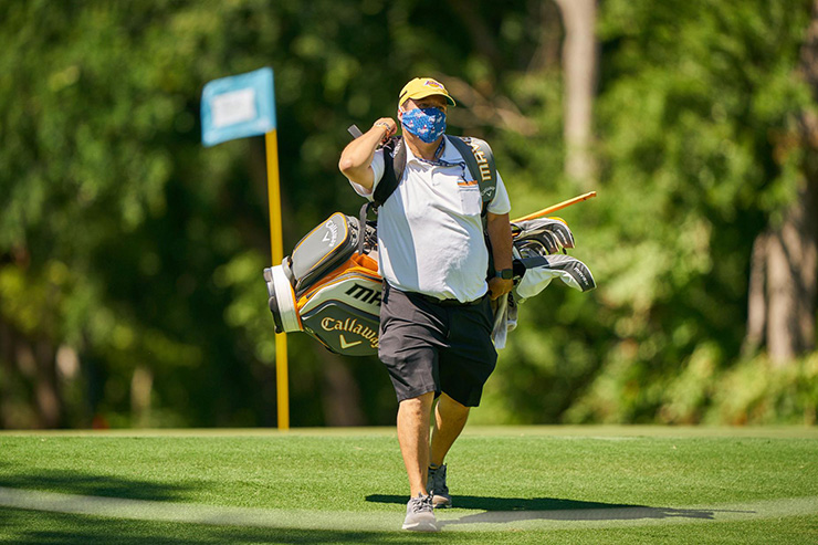 Tour caddies find themselves rethinking even the basics of their job