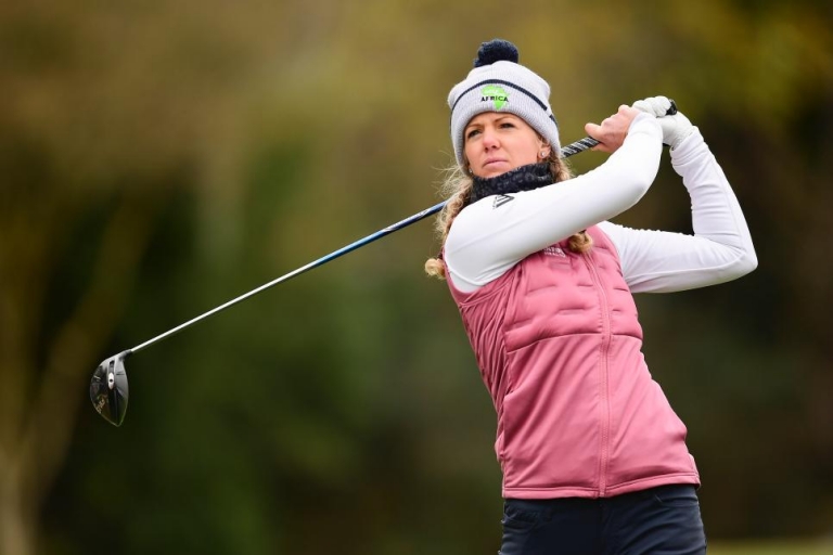Amy Olson suffers another close miss while playing after family tragedy
