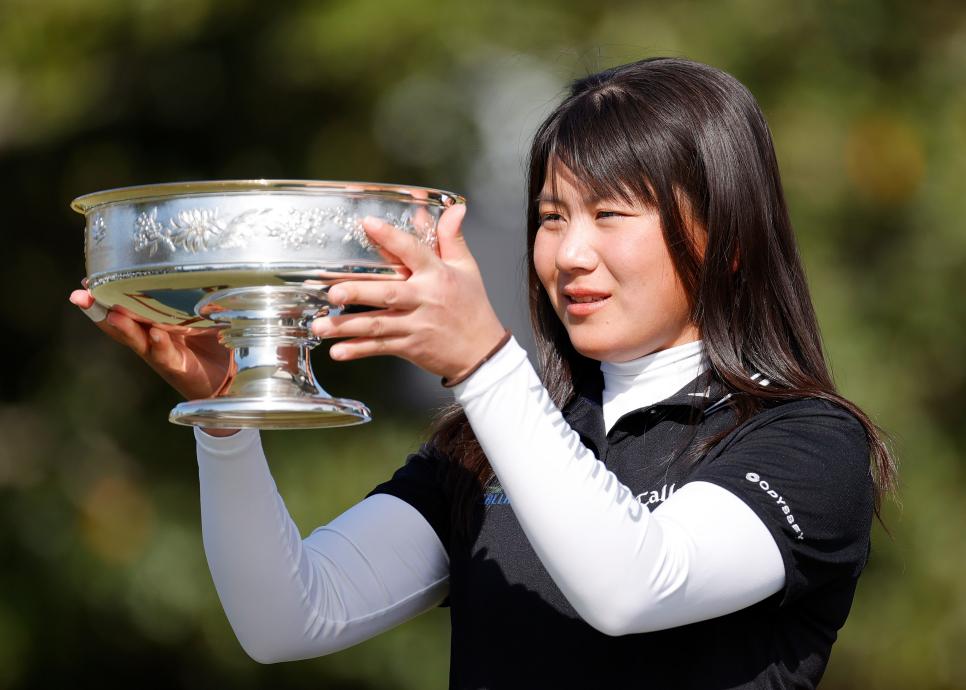 Japanese teen Tsubasa Kajitani wins Augusta National Women’s Amateur in a playoff after a tense final round