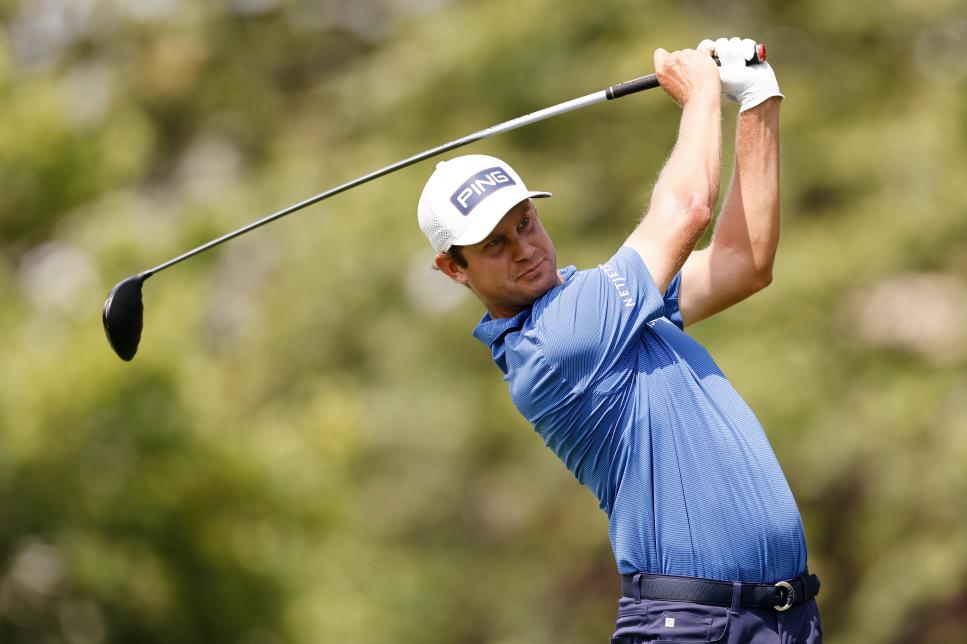 The clubs Harris English used to win the 2021 Travelers Championship