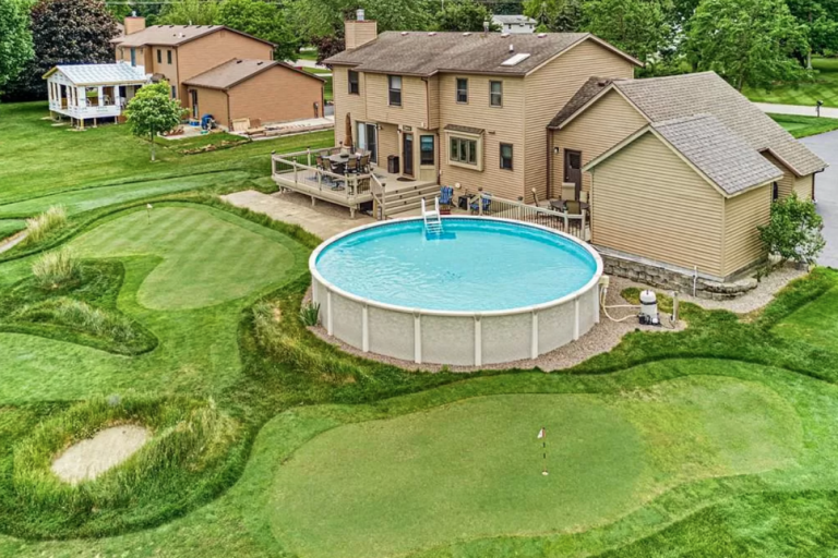 This house with the golf backyard of your dreams is on the market for a