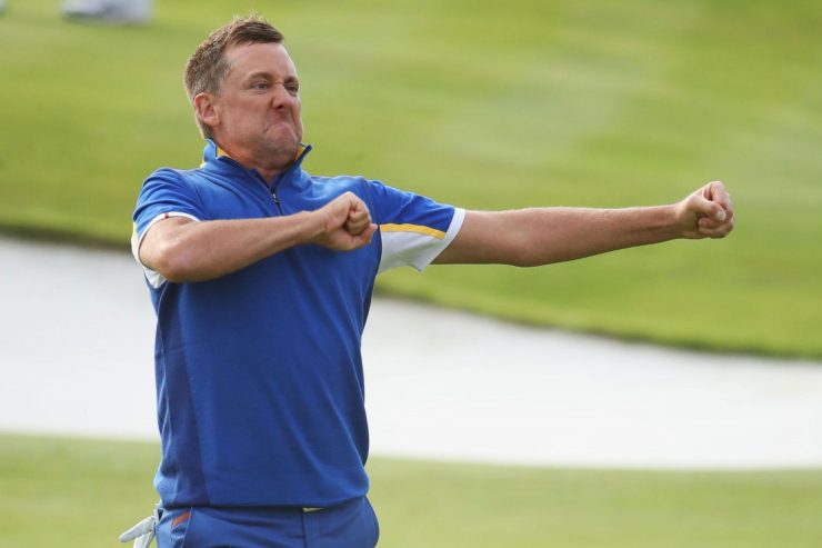 Ian Poulter says he wants to taser American Ryder Cup golf fans in the face