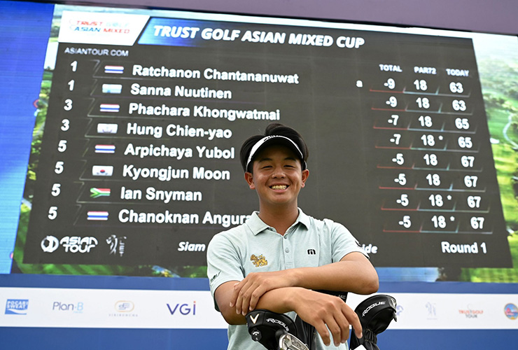 Thai teen Ratchanon Chantananuwat’s learning curve at Trust Golf Asian Mixed Cup