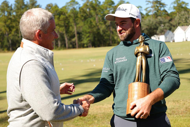 To the surprise of no one, Cameron Young captures the PGA Tour’s top rookie award