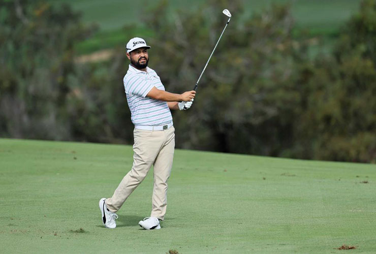 Why JJ Spaun has his wife to thank for his opening-round 64 at Kapalua