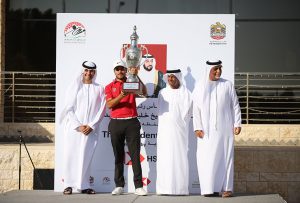 The 2022 UAE Presidents Cup sponsored by HSBC Champion, Ahmad Skaik ...