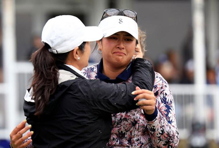 Winning the Chevron Championship was a family triumph for Lilia Vu