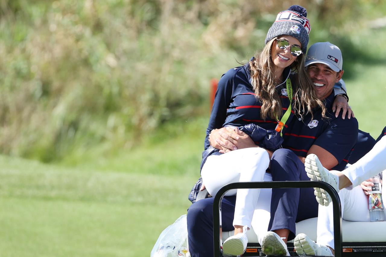 Did Jena Sims just reveal Brooks Koepka’s Ryder Cup pick?