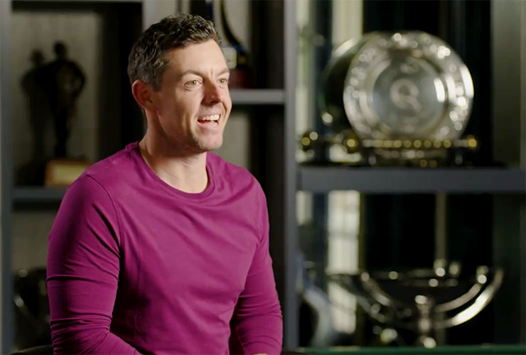 Watch as Rory McIlroy reading back his old quote about the Ryder Cup being ‘not that important’ is the perfect content to kick off the week