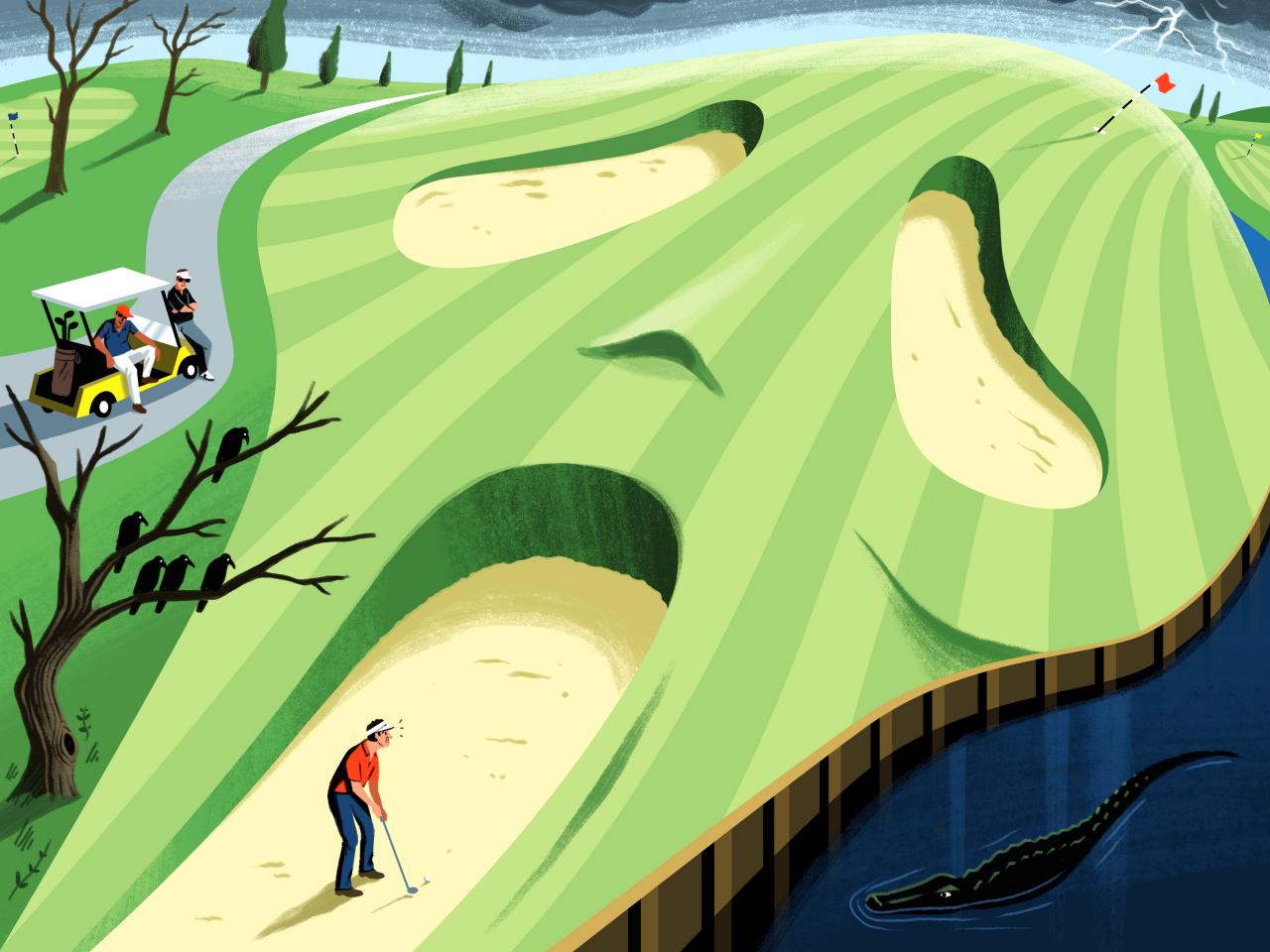 The 12 most scream-worthy shots in golf