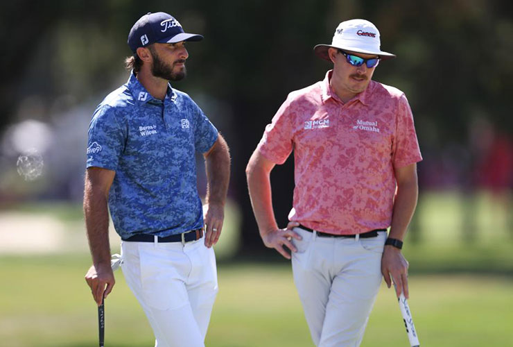 Max Homa and Joel Dahmen spar over the ideal guys golf trip