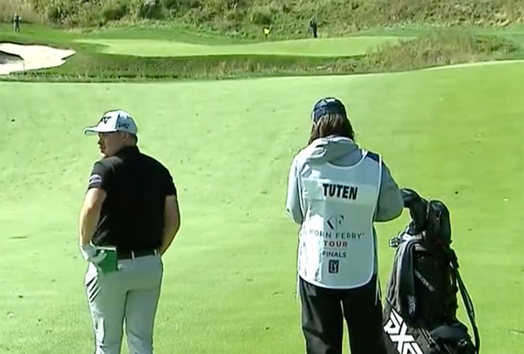 PGA Tour-bound golfer heartbreakingly loses card when hit with penalty for rules violation at Korn Ferry Tour Championship