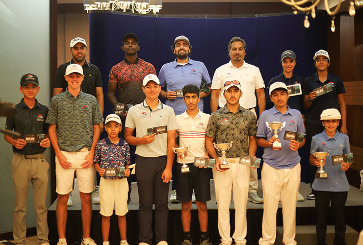 Kalbats siblings, Al Haj, and Al Naqbi combine to win EGF Monthly Medal