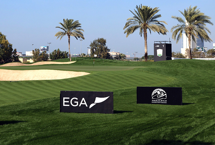 DP World Tour recognises support of Emirates Golf Federation for 35 years in the UAE