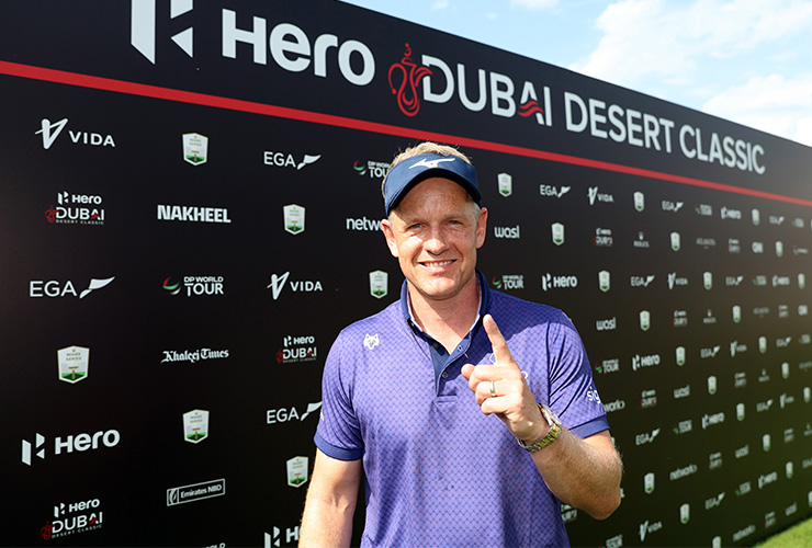 Lucky Luke – Donald makes hole-in-one at Hero Dubai Desert Classic