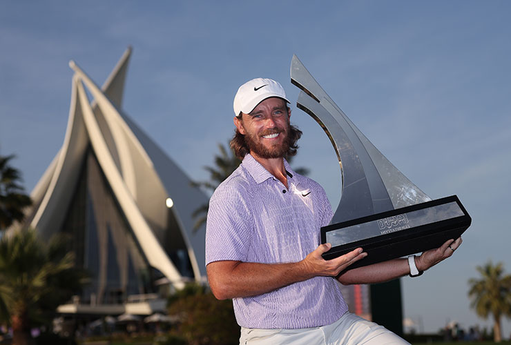 Tommy Fleetwood - 2024 Dubai Invitational Winner - Getty Images