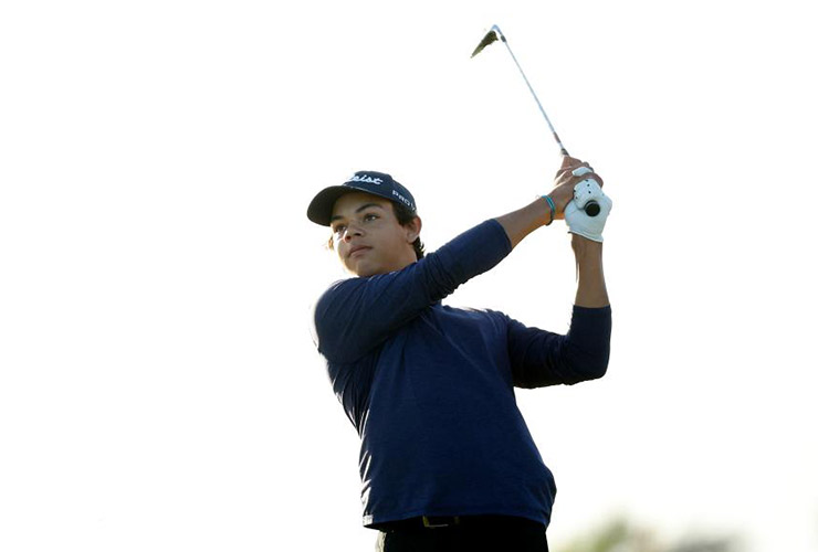 Charlie Woods struggles in first PGA Tour pre-qualifier