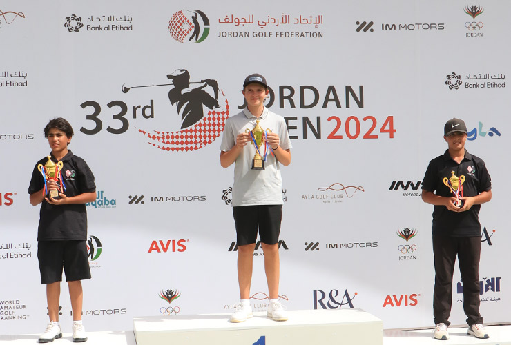 Daniil Sokolov - Jordan Open Junior Winner