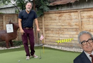 Golf instructor reveals jaw-dropping putting performance in front of Leonardo DiCaprio and Martin Scorsese