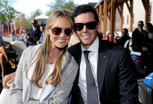 Rory McIlroy and Erica - David Cannon/Getty Images