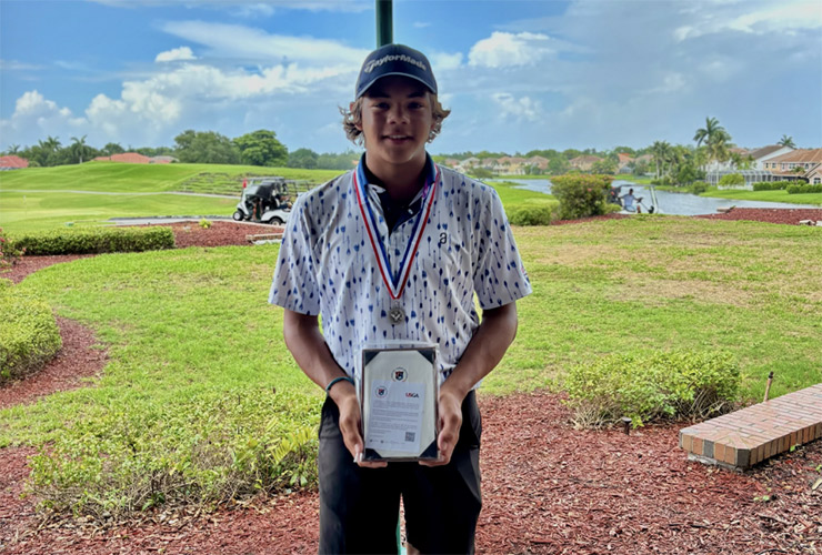 Charlie Woods wins U.S. Junior qualifier, advances to USGA champs