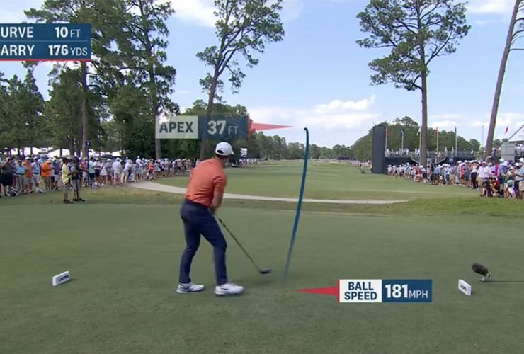 This Rory McIlroy driver stinger at Pinehurst was pure filth
