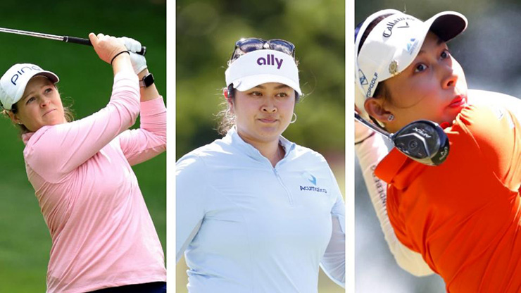 The top 25 players ranked in the Evian Championship