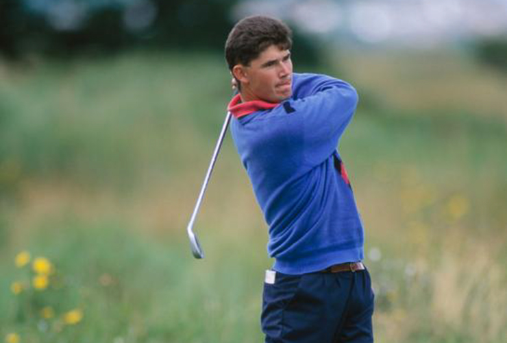 Harrington's amateur career was impressive with spots on the 1991 and 1993 GB&I Walker Cup teams, but his loss at the 1992 British Amateur at Carnoustie was a heartbreaker - David Cannon