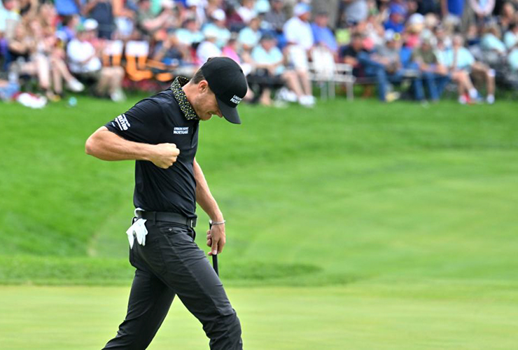 ‘LET’S GOOO!’: Watch Luke Clanton’s sister go nuts following a big par save at the 3M Open
