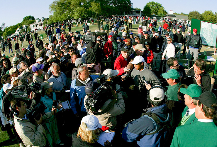 Tiger Woods almost never missed a media appearance in his prime, regardless of how he played - Andrew Redington