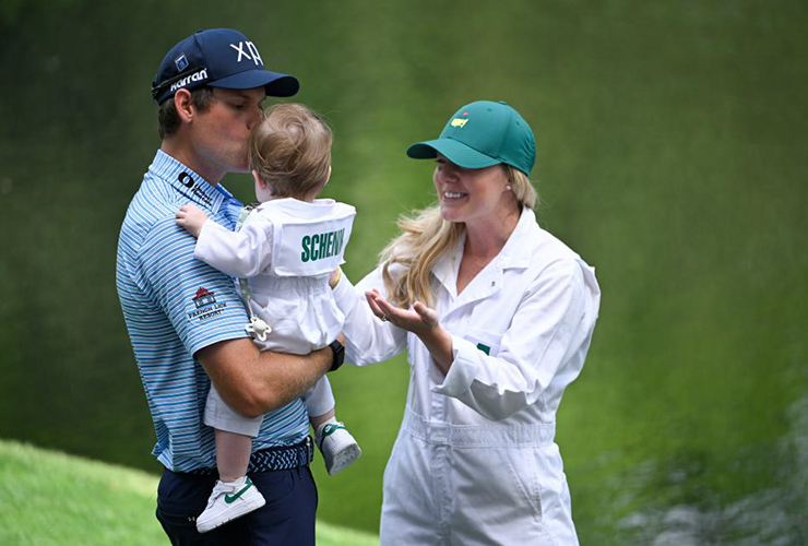 Tour pro has perfect golf-related response to toddler’s temper tantrum