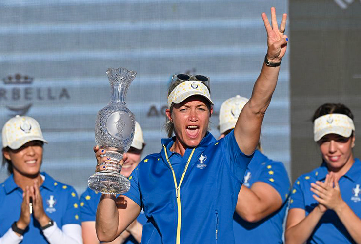 European captain Suzann Pettersen seemingly can do no wrong in the Solheim Cup. Will that continue again this year? - Stuart Franklin