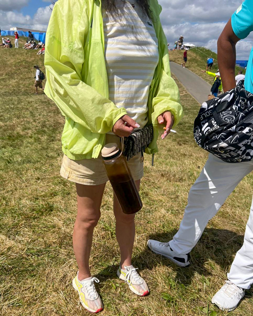 Fans smoking at Paris Olympics 1