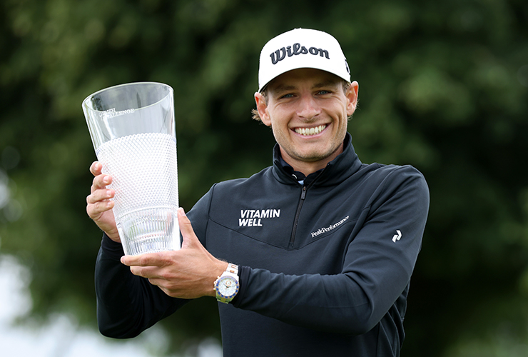 Hole-out eagle for Joakim Lagergren to win at The K Club