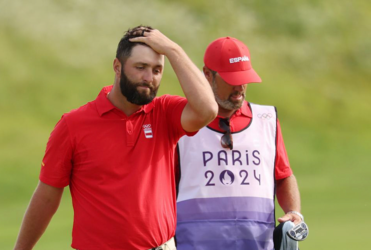 From near gold to missing a medal, Jon Rahm’s late stumble at the Olympics ‘stings’