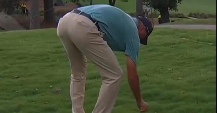 Jim Nantz delivered the perfect dig at Matt Kuchar’s controversial decision