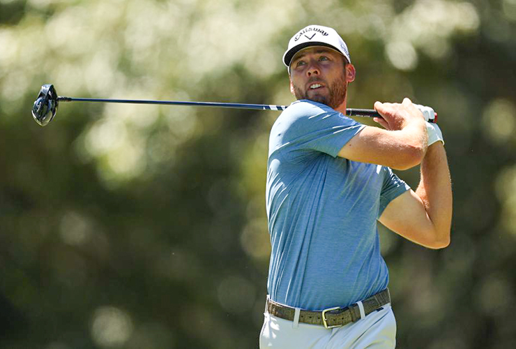 Sam Burns breaks driver in FedEx Cup Playoffs tantrum