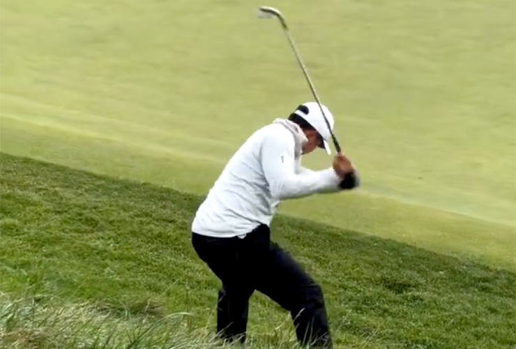 Yup, this is the filthiest chip shot we’ve seen in 2024, and maybe ever