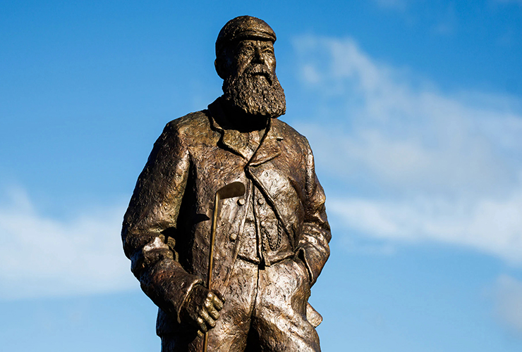 Old Tom Morris statue becomes newest must-see landmark in St. Andrews