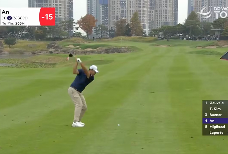 Ben An’s clutch, daring driver off the deck might just be the best golf shot of the entire year