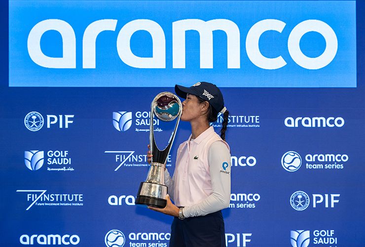 Celine Boutier wins sixth LET title on Aramco Team Series presented by PIF debut