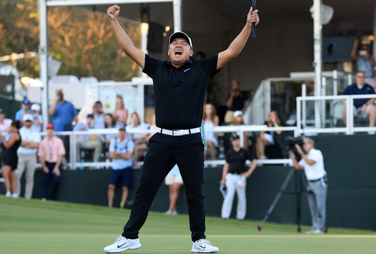 Kevin Yu bags his first PGA Tour win in wild finish at the Sanderson Farms Championship