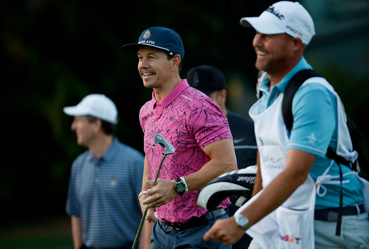 Major winner breaks down budding friendship and bizarre golf outings with Mark Wahlberg