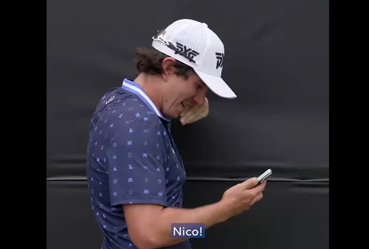 Watching this emotional phone call between Nico Echavarria and his parents will make your day