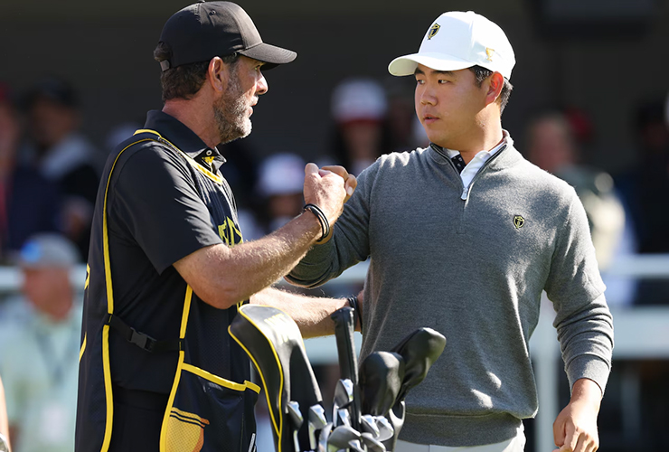 Paul Tesori says U.S. players ’emphatically got personal’ with Tom Kim and cursed at him during the Presidents Cup