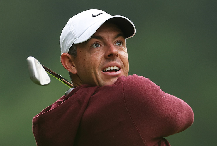 Rory McIlroy’s interesting new driving range training aid