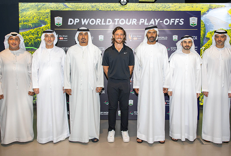 Tommy Fleetwood the star guest at launch of new-look DP World Tour Play-Offs